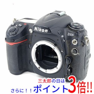 【中古即納】送料無料 Nikon デジタル一眼レフカメラ D300 ボディ 本体のみ 本体いたみ