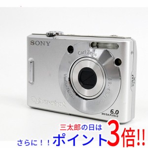 【中古即納】送料無料 SONY製 Cyber-shot DSC-W30 シルバー 600万画素 元箱あり