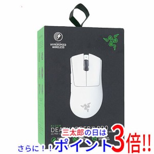 【中古即納】送料無料 Razer ゲーミングマウス DeathAdder V3 Pro RZ01-04630200-R3A1 White 訳あり 元箱あり