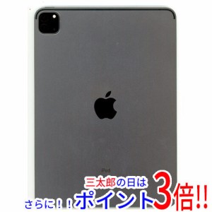 【中古即納】送料無料 APPLE iPad Pro 11インチ 第3世代 Wi-Fi 128GB 2021年春モデル MHQR3J/A スペースグレイ 液晶画面いたみ