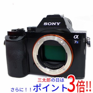 【中古即納】送料無料 SONY デジタル一眼カメラ α7S ILCE-7S ボディ アイカップなし・本体いたみ