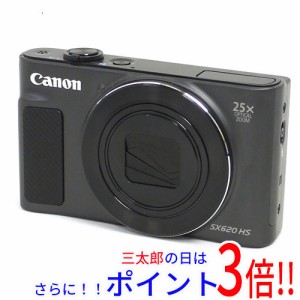 【中古即納】送料無料 Canon製 PowerShot SX620 HS ブラック 2020万画素 訳あり