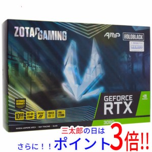 【中古即納】送料無料 ZOTAC製グラボ GAMING GeForce RTX 3080 AMP Holo ZT-A30800F-10P PCIExp 10GB 元箱あり