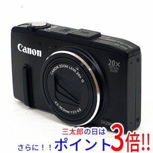 【中古即納】送料無料 Canon製 PowerShot SX280 HS ブラック 1210万画素 本体のみ