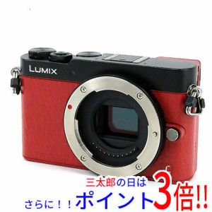 【中古即納】送料無料 Panasonic LUMIX DMC-GM5-R ボディ レッド