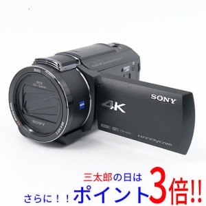 【中古即納】送料無料 SONY製 デジタル4Kビデオカメラレコーダー FDR-AX45/B ブラック 本体のみ