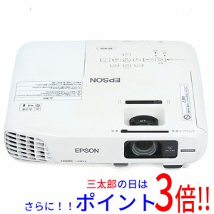 【中古即納】送料無料 EPSON製 液晶プロジェクター EB-W28 2900ルーメン リモコンなし 本体いたみ