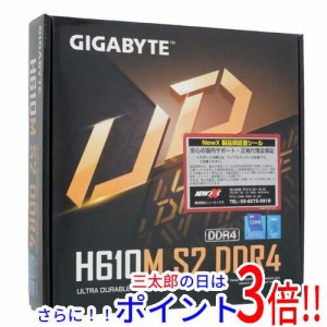 【中古即納】送料無料 GIGABYTE製 MicroATXマザボ H610M S2 DDR4 Rev.1.3 LGA1700 元箱あり