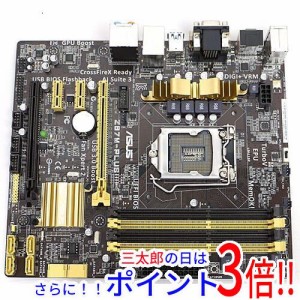 【中古即納】送料無料 ASUS製 MicroATXマザーボード Z87M-PLUS LGA1150