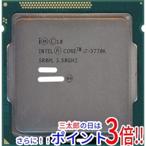 【中古即納】送料無料 intel Core i7 3770K 3.5GHz LGA1155 SR0PL Intel Core i7