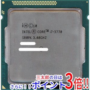 【中古即納】送料無料 intel Core i7 3770 3.4GHz LGA1155 SR0PK Intel Core i7