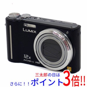 【中古即納】送料無料 パナソニック Panasonic LUMIX DMC-TZ7 ブラック/1010万画素 LUMIX（パナソニック） SDメモリーカード HD（1280x72