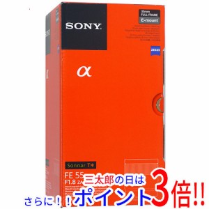 【中古即納】送料無料 SONY 単焦点レンズ Sonnar T* FE 55mm F1.8 ZA SEL55F18Z 元箱あり