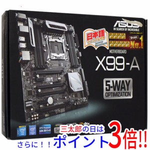 【中古即納】送料無料 ASUS製 ATXマザーボード X99-A LGA2011-3 元箱あり