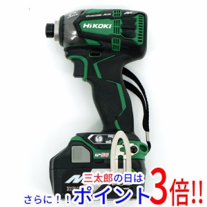 【新品即納】送料無料 ハイコーキ（旧：日立工機） HITACHI インパクトドライバー WH36DA(2XP) アグレッシブグリーン 防滴・防水 AC充電