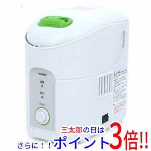 【新品即納】送料無料 ツインバード TWINBIRD ミントアロマオイル付パーソナル加湿器 SK-4976W スチーム式 据え置き