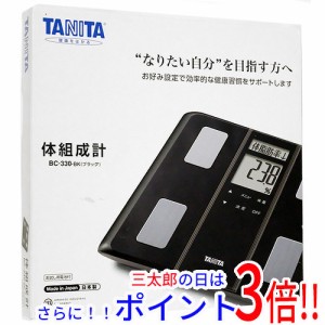 【新品即納】送料無料 タニタ TANITA 体組成計 BC-330 ブラック デジタル 両足