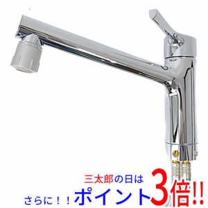 【新品即納】送料無料 トートー TOTO キッチン用 台付シングル混合水栓 TKS05303J