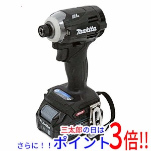 【新品即納】送料無料 マキタ 充電式インパクトドライバ 40Vmax 2.5Ah TD001GRDXB 黒 防滴・防水 AC充電