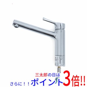 【新品即納】送料無料 トートー TOTO キッチン用 台付シングル混合水栓 TKS05309J