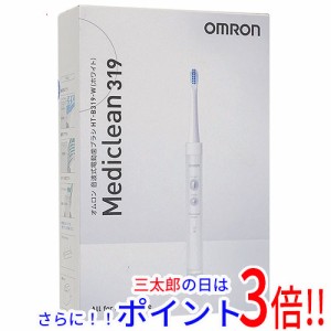 送料無料 オムロン 【新品訳あり(箱きず・やぶれ)】 OMRON 音波式電動歯ブラシ メディクリーン HT-B319-W ホワイト Mediclean（オムロン