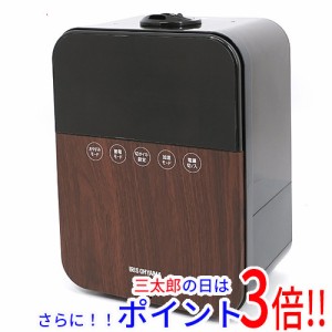 【新品即納】送料無料 アイリスオーヤマ ハイブリッド式加湿器 KHDK-35-TM 木目 据え置き