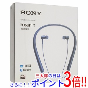 送料無料 ソニー 【新品(箱きず・やぶれ)】 SONY ヘッドセット h.ear in Wireless MDR-EX750BT (B) h.ear（ソニー） ネックバンド型 マイ