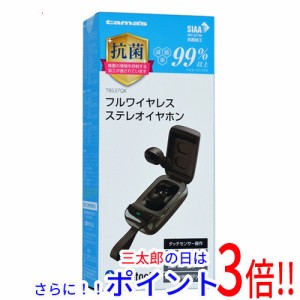 【新品即納】送料無料 多摩電子工業 Bluetoothフルワイヤレスイヤホン TBS37QK ブラック カナル型 マイク 無線・ワイヤレス接続 両耳用 S