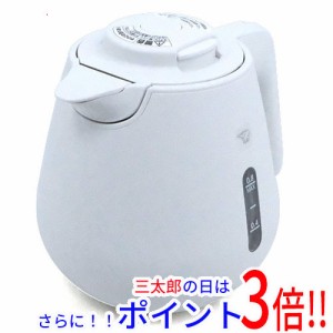 【新品即納】送料無料 象印マホービン ZOJIRUSHI 電気ケトル 0.8L CK-DA08-WA ホワイト 転倒湯漏れ防止