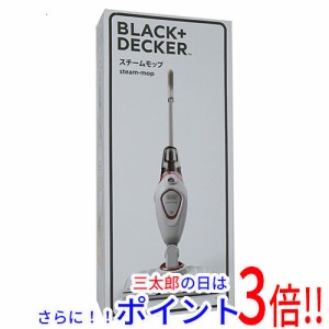 送料無料 ブラック・アンド・デッカー 【新品(開封のみ・箱きず・やぶれ)】 BLACK＆DECKER スチームモップ FSM1215W