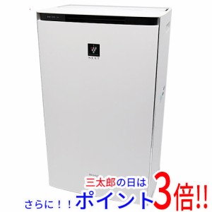 【新品即納】送料無料 シャープ SHARP 加湿空気清浄機 KI-PX100-W ホワイト 加湿機能有 ファン式 ニオイセンサー HEPA