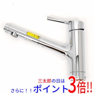 【新品即納】送料無料 トートー TOTO キッチン用 台付シングル混合水栓 TKS05305JA