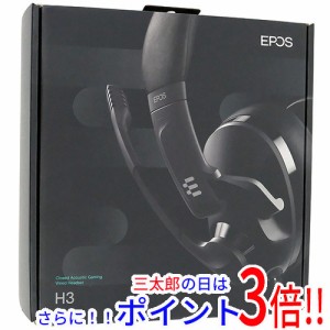 【新品即納】送料無料 EPOS ゲーミングヘッドセット EPOS H3 オニキスブラック 両耳用 リモコン操作対応