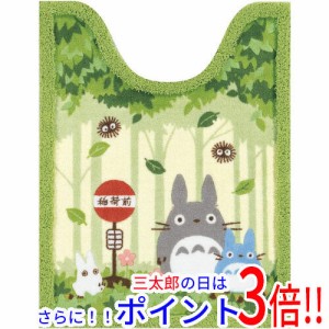 【新品即納】送料無料 センコー ロングトイレマット となりのトトロ なかま 約80×60cm 37147 グリーン 小トトロ