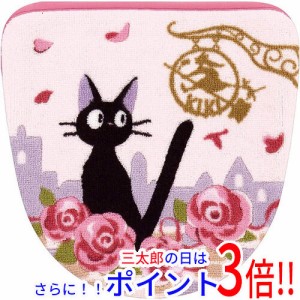 【新品即納】送料無料 センコー トイレ ふたカバー温水洗浄・暖房用 魔女の宅急便 ジジとデート 37177 ピンク