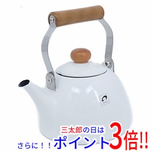 【新品即納】送料無料 野田琺瑯 ポーチカ ケトル 1.5L PO-1.5K 白 ホーロー