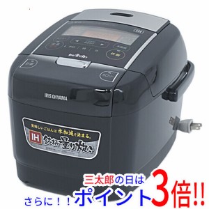 【新品即納】送料無料 アイリスオーヤマ IHジャー炊飯器 銘柄量り炊き 3合 KRC-IC30-B 銘柄量り炊き（アイリスオーヤマ） IH方式 無洗米