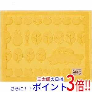 送料無料 【新品(開封のみ)】 センコー バスマット となりのトトロ ネコバスのもり 約45×60cm 52144 イエロー