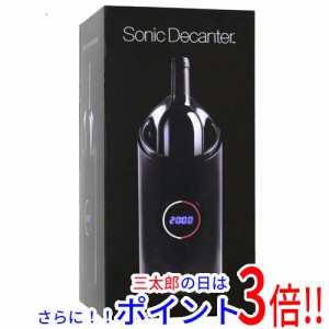 【新品即納】送料無料 ソニックデキャンタ(Sonic Decanter) ブラック