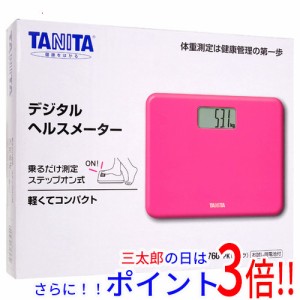 【新品即納】送料無料 タニタ TANITA デジタルヘルスメーター HD-760-PK ピンク 両足