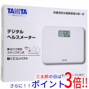 【新品即納】送料無料 タニタ TANITA デジタルヘルスメーター HD-760-WH ホワイト 両足