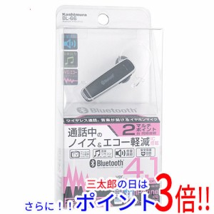 【新品即納】送料無料 カシムラ Bluetooth イヤホンマイク BL-66 片耳用 リモコン操作対応