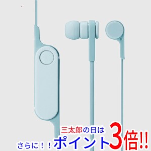 【新品即納】送料無料 エレコム ELECOM Bluetoothヘッドホン FASTMUSIC bund LBT-HPC14MPBU サックスブルー カナル型 マイク 無線・ワイ