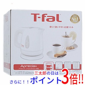 【新品即納】送料無料 ティファール T-fal 電気ケトル アプレシア プラス 0.8L KO6301JP ホワイト APRECIA（ティファール） コードレス出