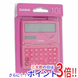 【新品即納】送料無料 カシオ CASIO カラフル電卓 折りたたみ手帳タイプ SL-C100C-RD ビビッドピンク