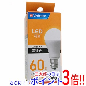 【新品即納】送料無料 三菱ケミカルメディア LED電球 Verbatim LDA6L-E17-G/LV4 電球色 既製品 一般電球型