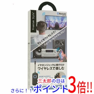 【新品即納】送料無料 PGA Bluetooth トランスミッター/レシーバー Premium Style PG-WTR1BK1 ブラック