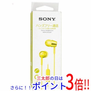 【新品即納】送料無料 SONY 密閉型インナーイヤーレシーバー MDR-EX155AP (Y) イエロー