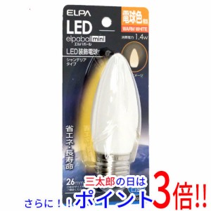 【新品即納】送料無料 ELPA LED電球 エルパボールmini LDC1L-G-G332 電球色