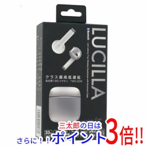 【新品即納】送料無料 LUCILLA Bluetoothイヤホン TWS009SL シルバー